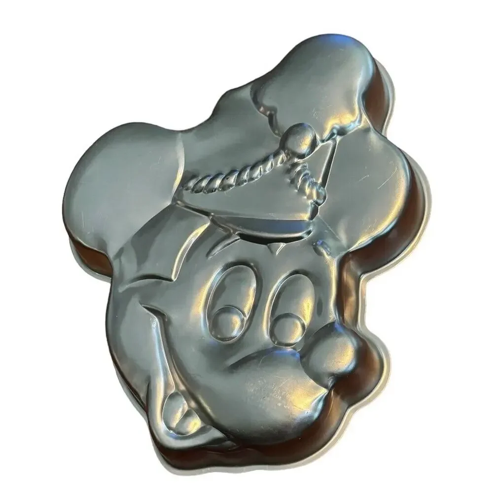 Wilton Disney Mickey Mouse VTG Cake Pan 1976 Baking Form Mold 515 - 302 READ